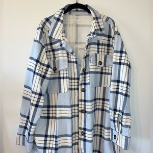 Maurice’s Corduroy Plaid Coat